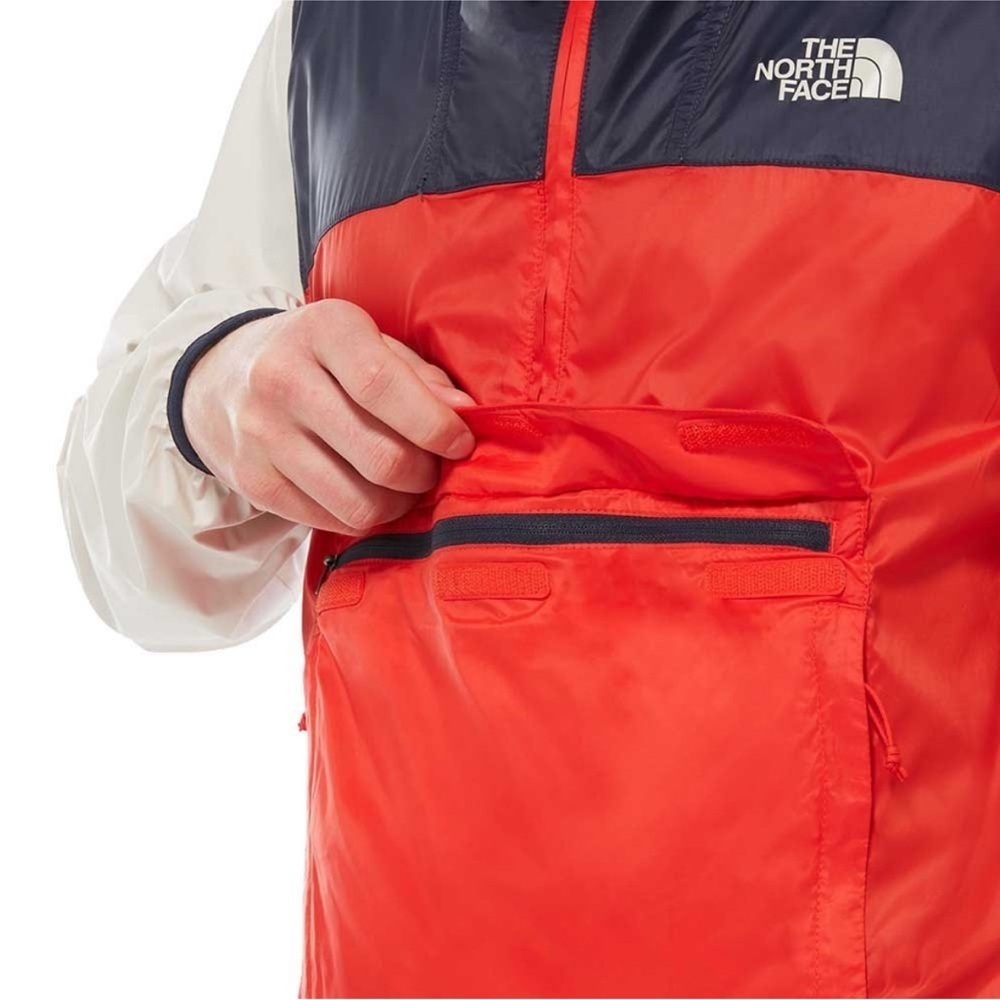 The North Face Fanorak Windwall Packable Windbreaker Jacket Color block Men’s S - Picture 2 of 16